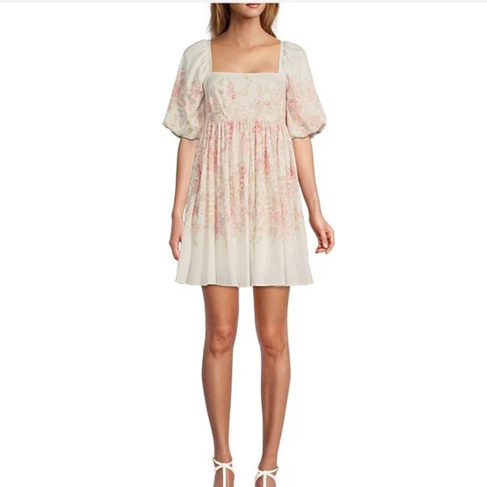 Antonio Melani
Karyna Square Neck Puff Sleeve Floral Print Dress🎉
